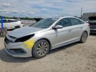2017 Hyundai Sonata Sport Silver vin: 5NPE34AFXHH584896