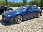2021 Hyundai Sonata Sel Blue vin: 5NPEF4JA4MH100131