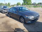 2021 Hyundai Elantra Se Gray vin: 5NPLL4AG1MH050115