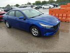 2021 Hyundai Elantra Se Blue vin: 5NPLL4AG1MH050910