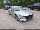 2021 Hyundai Elantra Se Gray vin: 5NPLL4AG9MH047396