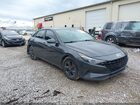 2022 Hyundai Elantra Sel Gray vin: 5NPLM4AG3NH070834