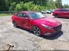 2021 Hyundai Elantra Sel Красный vin: 5NPLN4AG7MH039467