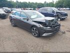 2021 Hyundai Elantra Limited Gray vin: 5NPLP4AG7MH012991