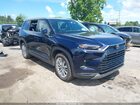 2024 Toyota Grand Highlander Platinum Blue vin: 5TDAAAB56RS060083