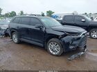2024 Toyota Grand Highlander Platinum Черный vin: 5TDAAAB57RS007182