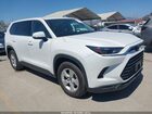 2025 Toyota Grand Highlander Hybrid Le White vin: 5TDACAB54SS049079