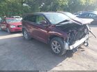 2016 Toyota Highlander Le Plus V6 Темно-бордовый vin: 5TDBKRFH1GS305891