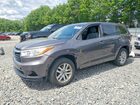 2016 Toyota Highlander Le Серый vin: 5TDBKRFH3GS271405