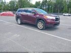 2016 Toyota Highlander Le V6 Red vin: 5TDBKRFH7GS273089