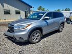 2016 Toyota Highlander Le Plus Серебряный vin: 5TDBKRFH8GS325376
