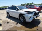 2021 Toyota Highlander Le White vin: 5TDBZRBH0MS135343