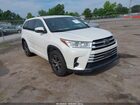 2018 Toyota Highlander Le White vin: 5TDBZRFH3JS913091