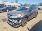 2017 Toyota Highlander Le Plus Серый vin: 5TDBZRFH4HS406131