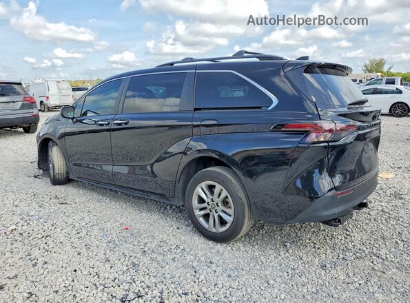 5TDCSKFC1PS085958 2023 TOYOTA SIENNA Black Rear left