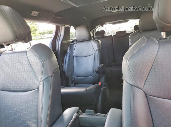 5TDCSKFC1PS085958 2023 TOYOTA SIENNA Black Rear seats view