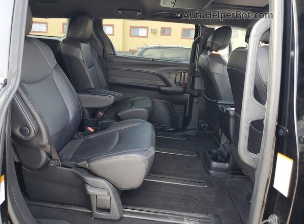 5TDCSKFC1PS085958 2023 TOYOTA SIENNA Black Rear interior view