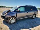 2016 Toyota Sienna Xle Premium 7-passenger Gray vin: 5TDDK3DC0GS131387