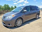 2016 Toyota Sienna Xle 7-passenger Gray vin: 5TDDK3DC2GS140799