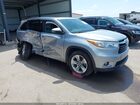 2016 Toyota Highlander Limited V6 Silver vin: 5TDDKRFH2GS248464