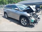 2016 Toyota Highlander Limited V6 Silver vin: 5TDDKRFH7GS346194