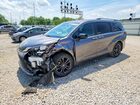 2021 Toyota Sienna Xse Gray vin: 5TDDRKEC6MS051902