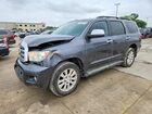 2016 Toyota Sequoia Platinum Charcoal vin: 5TDDW5G13GS136416