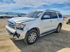 2016 Toyota Sequoia Platinum White vin: 5TDDY5G15GS127856