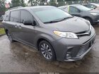 2018 Toyota Sienna Xle 7 Passenger Gray vin: 5TDDZ3DC0JS190992