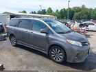 2018 Toyota Sienna Xle Premium 7 Passenger Gray vin: 5TDDZ3DC3JS192056
