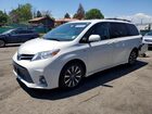 2019 Toyota Sienna Xle Premium 7-passenger White vin: 5TDDZ3DC4KS218729