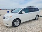 2017 Toyota Sienna Xle 7-passenger White vin: 5TDDZ3DC9HS169827