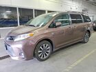 2018 Toyota Sienna Xle 7-passenger Brown vin: 5TDDZ3DC9JS196287