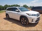 2018 Toyota Highlander Limited Platinum White vin: 5TDDZRFH0JS884710