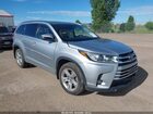 2017 Toyota Highlander Limited Silver vin: 5TDDZRFH4HS395947