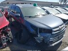 2017 Toyota Highlander Limited Blue vin: 5TDDZRFH5HS447375