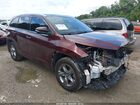 2017 Toyota Highlander Limited Platinum Maroon vin: 5TDDZRFH6HS464895