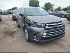 2018 Toyota Highlander Limited Gray vin: 5TDDZRFH7JS853860