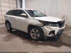 2018 Toyota Highlander Limited White vin: 5TDDZRFH8JS801444
