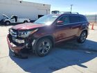 2017 Toyota Highlander Limited Platinum Burgundy vin: 5TDDZRFHXHS394981