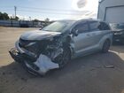 2025 Toyota Sienna Platinum 7-passenger Серебряный vin: 5TDESKFC5SS157827