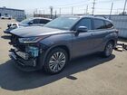 2021 Toyota Highlander Platinum Gray vin: 5TDFZRAH5MS039789
