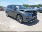 2021 Toyota Highlander Platinum Gray vin: 5TDFZRBH2MS135927