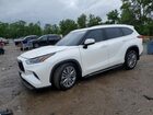 2020 Toyota Highlander Platinum White vin: 5TDFZRBH7LS031030