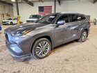 2021 Toyota Highlander Platinum Gray vin: 5TDFZRBH8MS130201