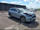 2020 Toyota Highlander Platinum Silver vin: 5TDFZRBHXLS048100