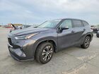 2021 Toyota Highlander Xle Gray vin: 5TDGZRAH0MS516083