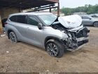 2020 Toyota Highlander Xle Gray vin: 5TDGZRBH0LS000593