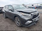 2021 Toyota Highlander Xle Gray vin: 5TDGZRBH0MS145909