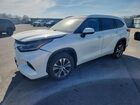 2021 Toyota Highlander Xle White vin: 5TDGZRBH6MS130251
